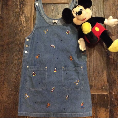[USED] Disneyキャラたくさんジャンパースカート