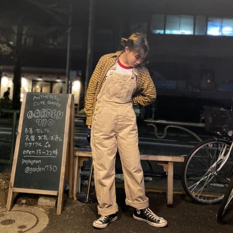 ［USED］Levis beigeOVERALL