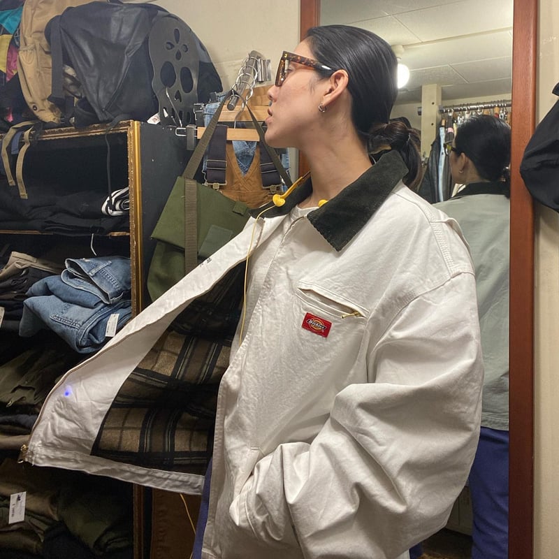 デニムカバーオールホワイト スタイル提案「カバーオール x ホワイトデニム」】WORKERS