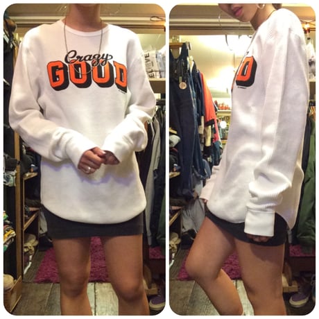 [Naughty] CRAZY GOOD WAFFLE L/S Tee