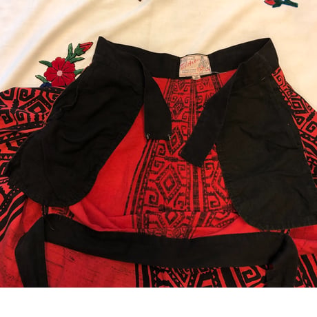 [USED] Made in MEXICOプリントフレアスカート
