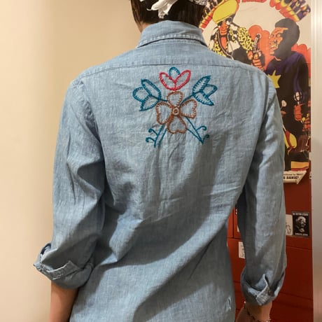 [USED]Levis OrengeTAB デニムシャツ