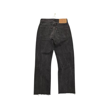 [USED] "Levi's 501" BLACK DENIM ！