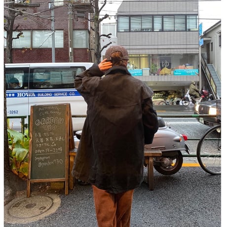 [USED] vintage ケープ付きコート