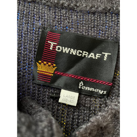 [USED] 70's TOWNCRAFT 肘当て KNIT