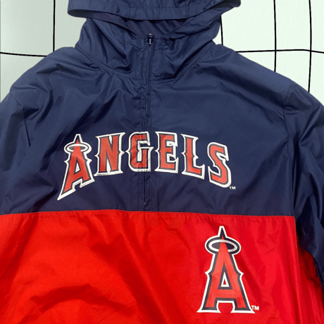 [USED]  “ANGELS” youth size ナイロンアノラック PARKA