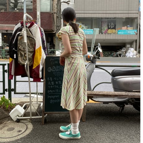 [USED]フロントボタンワンピース
