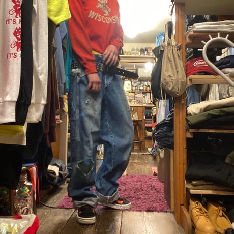 [USED] Dickies ダメージ ペインター PANTS