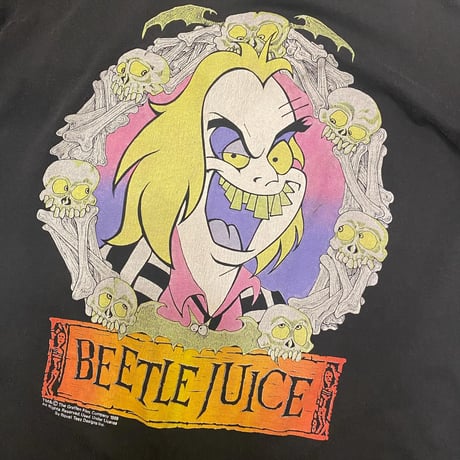 [USED] BEETLE JUICE 1989 Original print Tee