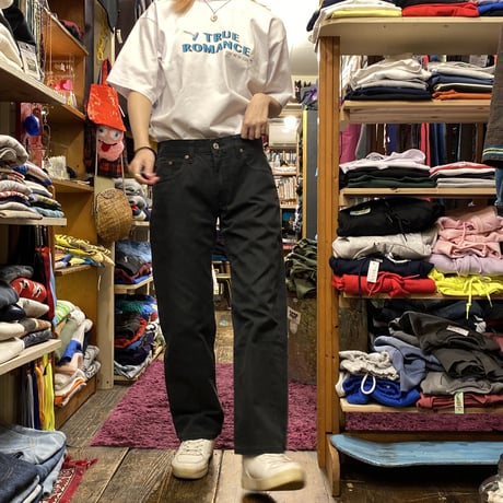 [USED] Levi's 502 BLACK DENIM！