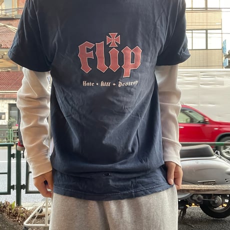 [USED]  90〜2000 flip skatebords Tee
