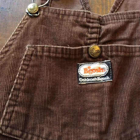 [USED] OSHKOSH コーデュロイ オーバーオール