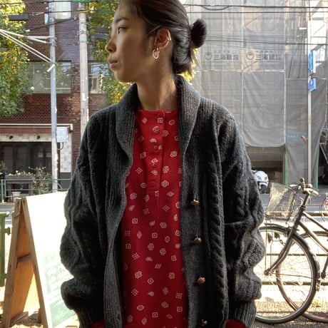 [USED] OLD GAPショールカラーカーディガン