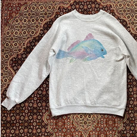 [USED]  さかな🐠プリントスエット 💙