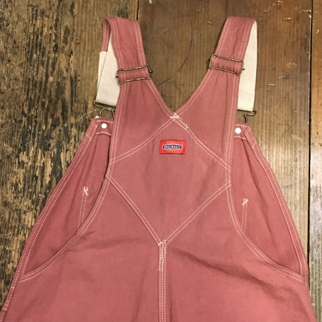 [USED]  Dickies  PINK♡オーバーオール