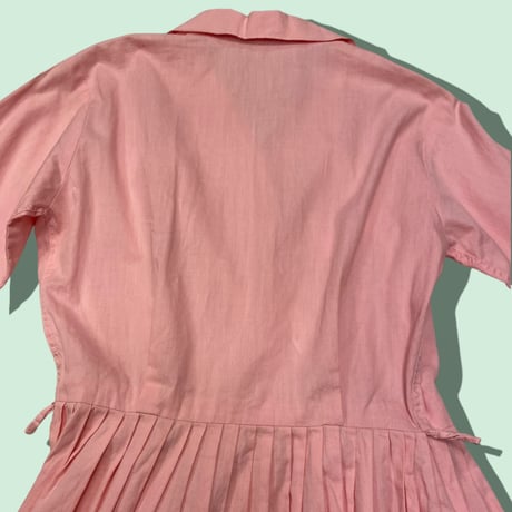 [USED]  PINK♡フロントボタンのワンピース