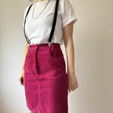 [USED] Old BENETTON コーデュロイスカート