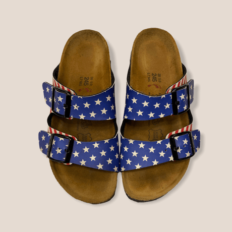[USED] BIRKEN STOCK 厚底 "星条旗 ARIZONA"