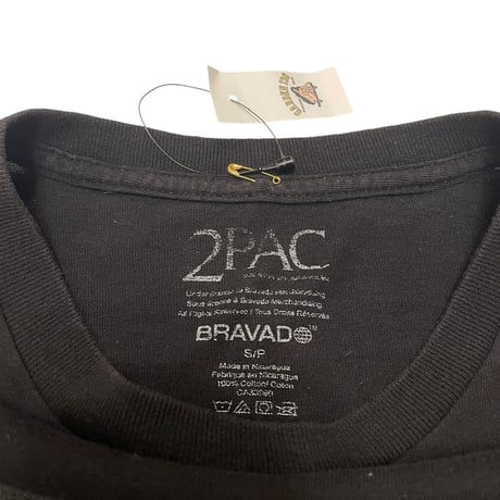 [USED] 2PAC🙏BLACK S/S Tee