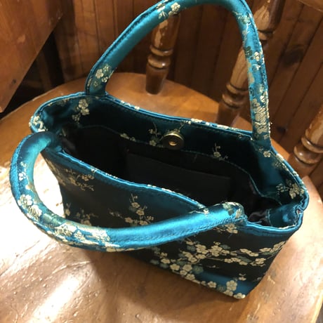 [USED] サテンCHINA ミニBAG❤️