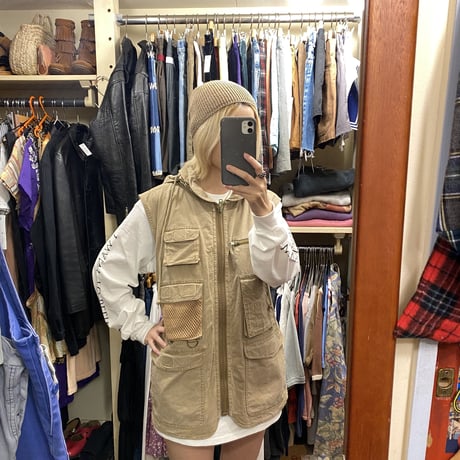 [USED] "BANANA REPUBLIC" SAFARI VEST！