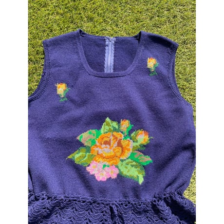 [USED] ノースリーブニット TOPS