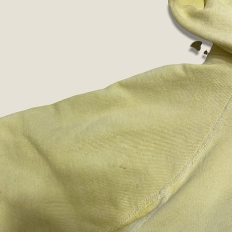 [USED] made in U.S.A. YELLOW ZIP-UP PARKA🌼