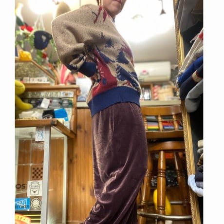 [USED] 70'S  KENNINGTON × Mickey knit 🐭