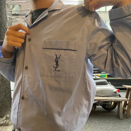 [USED] YVESSAINTLAURENT パジャマシャツ