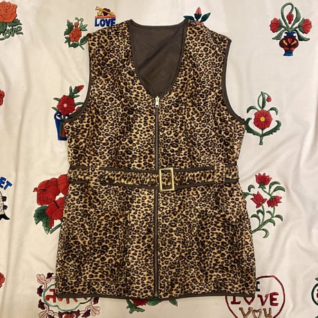 [USED] REVERSIBLE LONG VEST♡