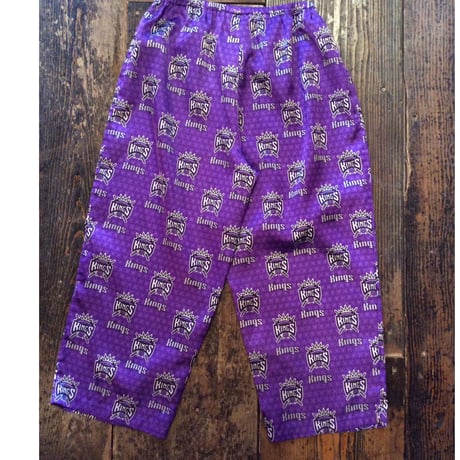 [USED] NBAチーム KINGS サテンパンツ