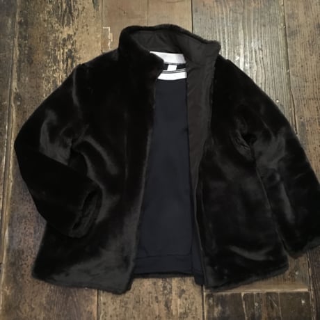 [USED] リバーシブル フェイクファーJKT