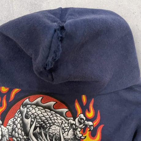 [USED] 90's DRAGON謎漢字 PARKA 🐉🔥 size XL