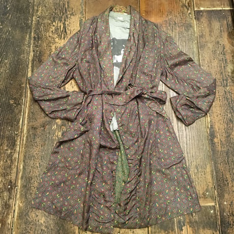 [USED] ペイズリー柄ロングガウン