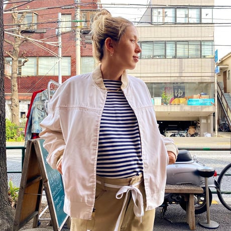 [USED] COTTON ZIP JKT