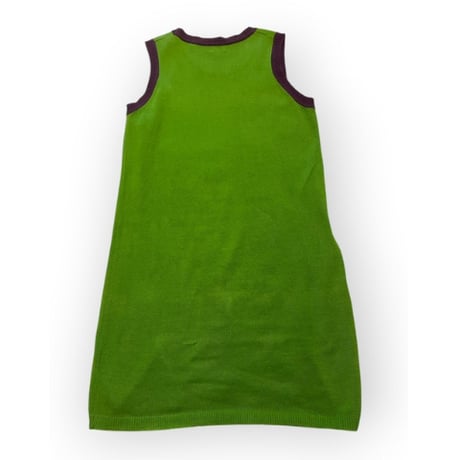 [USED] "Paul Smith" ノースリーブニットワンピース💚