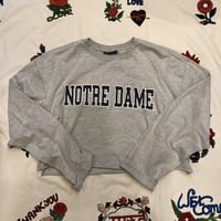 [GARDE-Nworks]  SHORT丈  ロン Tee！"NOTRE DAME"