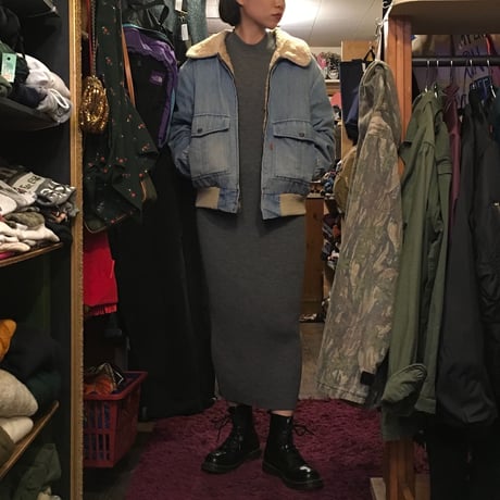 [USED] 70's  Levi's 70542♡ ボアDENIM JKT