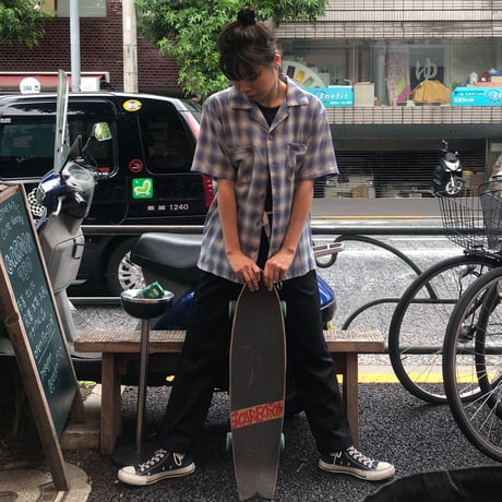 [USED] 爽やかCHECK！S/Sオープンシャツ