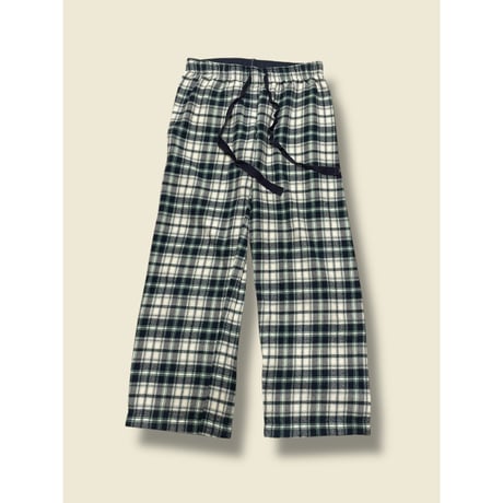 [USED] チェックネル パジャマPANTS