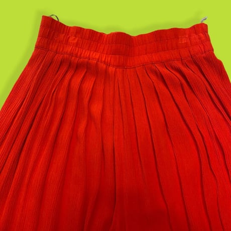[USED]RED❤️レーヨンフレアパンツ
