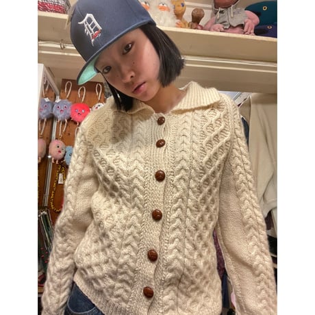 [USED] HANDKNIT カーディガン♡