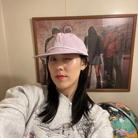 [USED] ラベンダー USカンパニー NYLON FLAT CAP