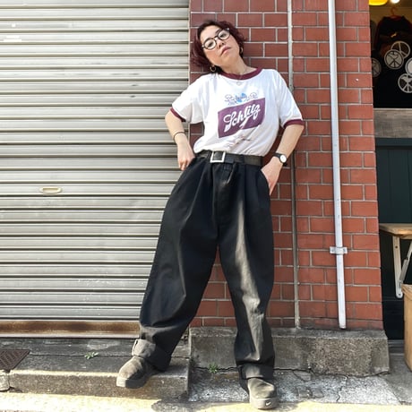 [USED] Vintage “Schlitz”トリムTee