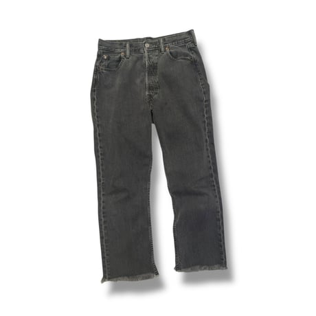 [USED] Levis 501 Black  cutoff
