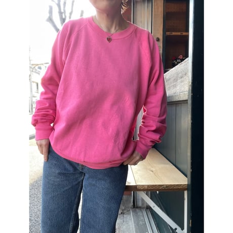[USED] vintage PINK SWEAT