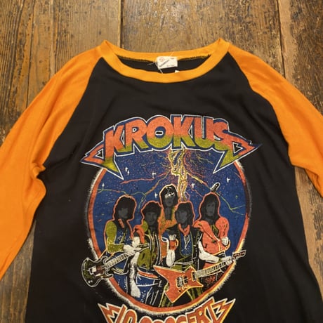 [USED] KROKUS ラグランtee