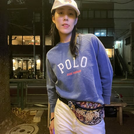 [USED] POLO JEANS ラグラン mini sweat