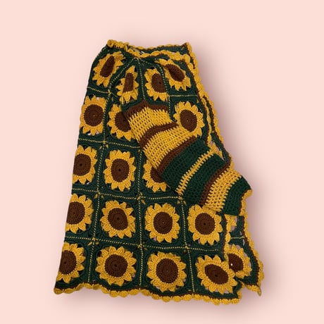[USED]ひまわり🌻 ニットガウンコート