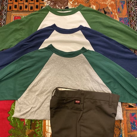 [USED] ラグランTee  -MUJI-